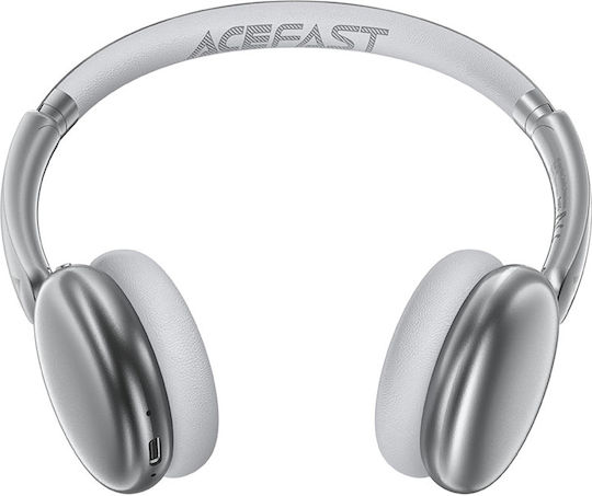 Acefast H8 Ασύρματα Bluetooth On Ear Ακουστικά Ασημί