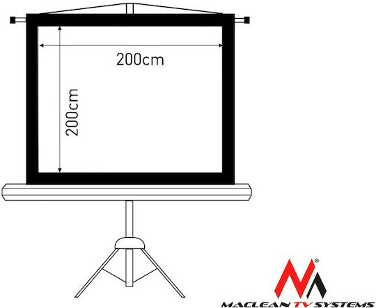 Maclean Energy cu logo-ul imaginii 1:1 200cmx200cm / 112"