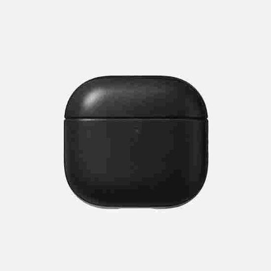 Nomad Θήκη Δερμάτινη σε Μαύρο χρώμα για Apple AirPods 4