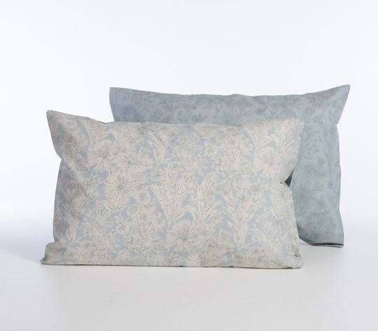 Nef-Nef Homeware Bamb.lucil Pillowcase with Envelope Cover Beige 52x72cm.