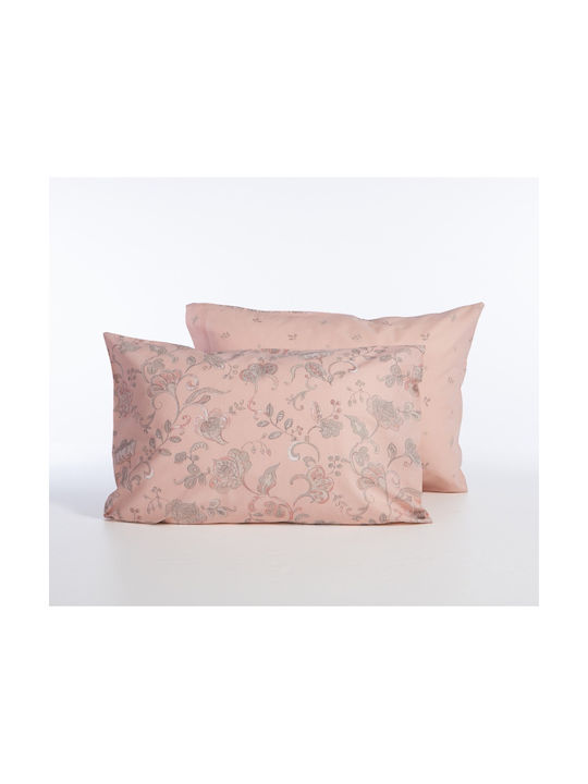 Nef-Nef Homeware Bamb.carena Față de Pernă cu plic de acoperire Roz 52x72cm.