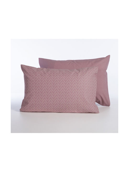 Nef-Nef Homeware Bamb.suspen Pillowcase with Envelope Cover Caramel 52x72cm.