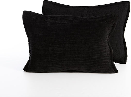 Nef-Nef Homeware Brave Pillowcase Set Oxford Mocca 52x72cm.