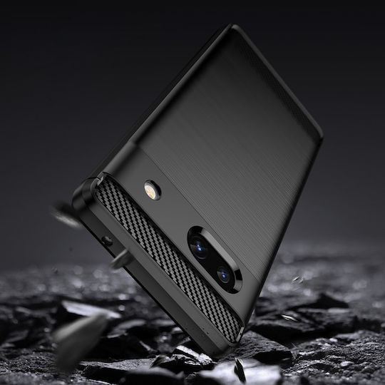 Back Cover Σιλικόνης Μαύρο (Google Pixel 7a)