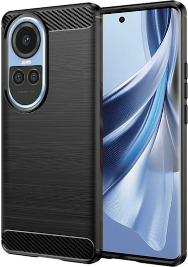 Back Cover Silicon Negru (Oppo Reno10)