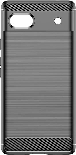 Back Cover Σιλικόνης Μαύρο (Google Pixel 6a)