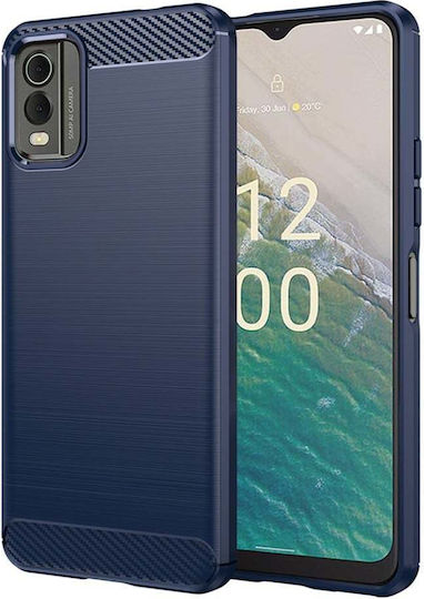 Back Cover Σιλικόνης Μπλε (Nokia C32)