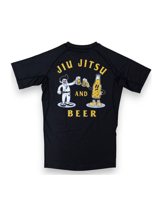 Chosen Short Sleeve Shirt CHRS153 for Jiu-Jitsu Black