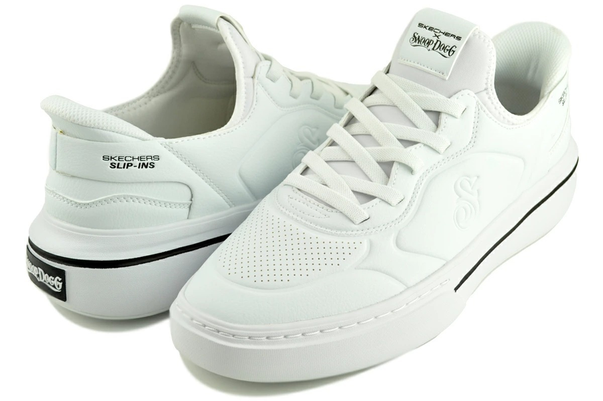 Skechers Snoop One Adidași Pentru Bărbați Albi 251100-WHT