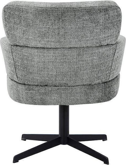 Fl096 Sessel Drehbar Gray 70x74x89cm