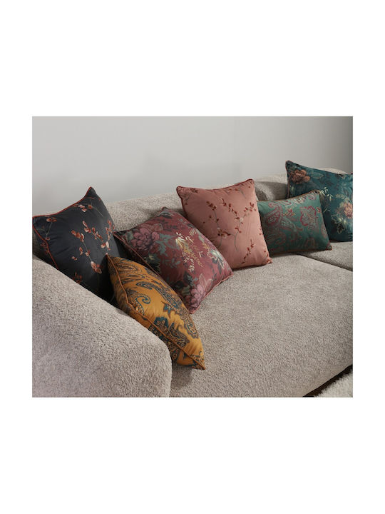 Nef-Nef Homeware Sofa Cushion Home from Velvet Bordo 45x45cm.