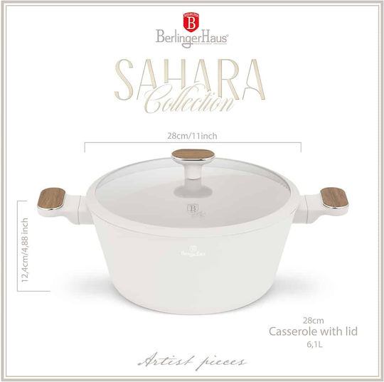 Berlinger Haus Deep Aluminum Stockpot 6.3L / 28cm