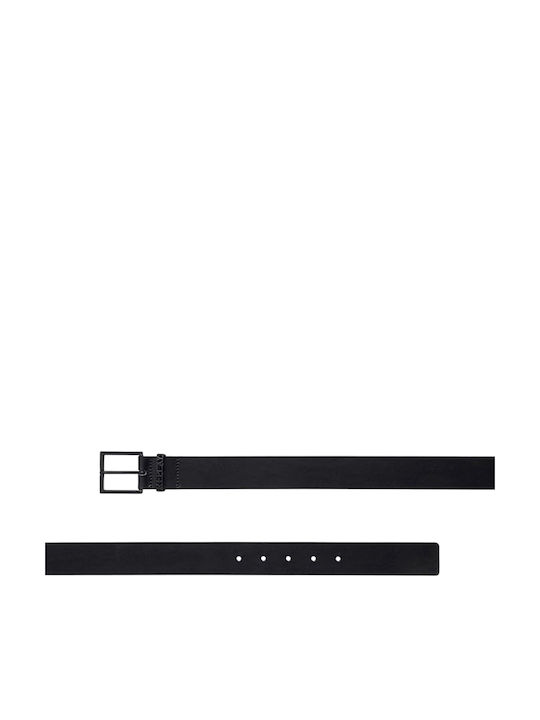 Men's Belt Leather Black