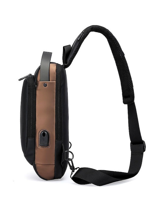 Herrentasche Sling Khaki