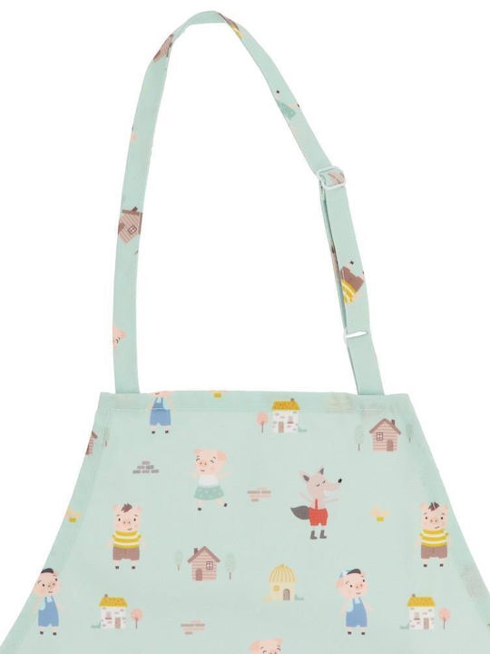 Tutete Kids Apron Green 13x18cm