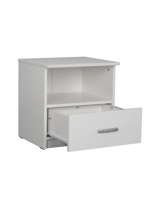 Set de Dormitor Adler White cu Tăblii 160x200buc 6buc