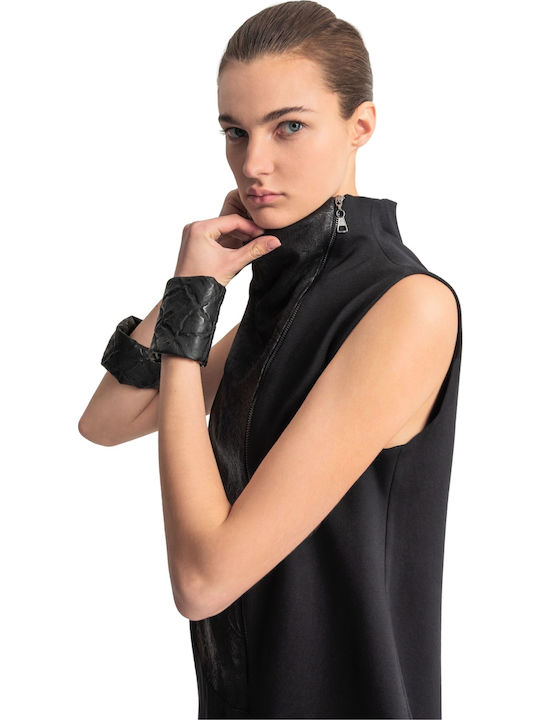 Midi Abendkleid Drapierung Alba