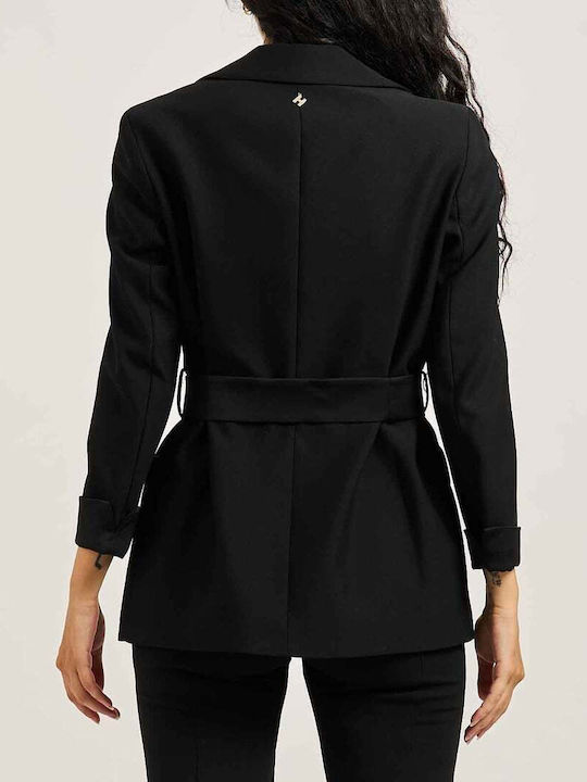 Silvian Heach Women's Blazer Black Silvian Heach Women's Blazer Black