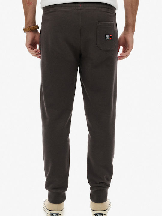 Superdry D1 Ovin Jogger Παντελόνι Dark Slate Grey