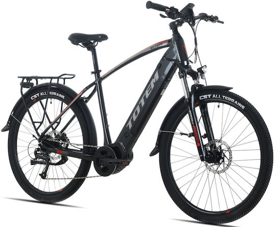 Velogreen Totem Mythos 27.5" Черен Електрически Велосипед Трекинг