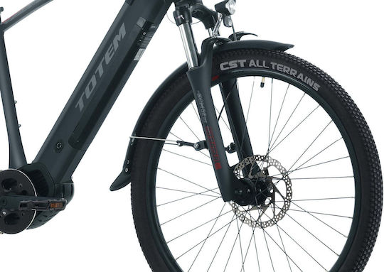 Velogreen Totem Mythos 27.5" Черен Електрически Велосипед Трекинг