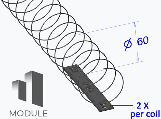 4 Spirale Repelente Păsări 8 Baze