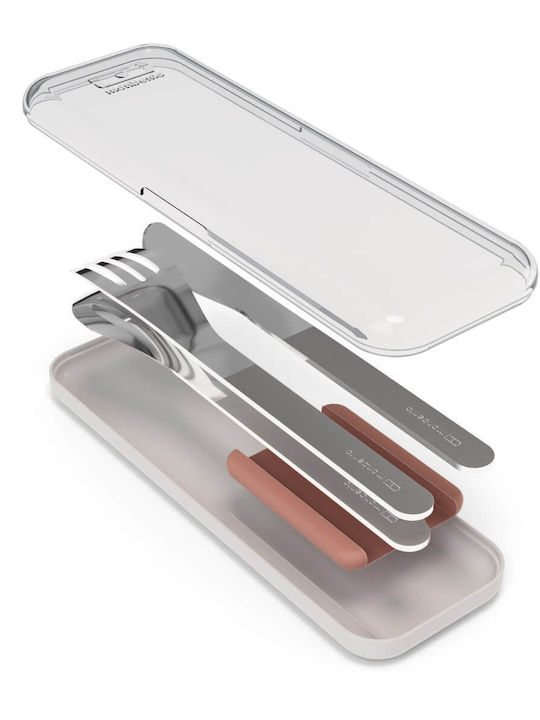 Monbento Cutlery Set Stainless Silver 3pcs