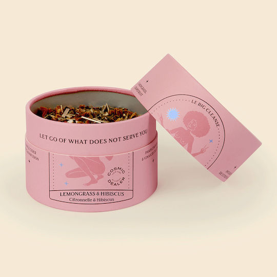 Ceai Ayurvedic De Hibiscus Cosmic Dealer Radiant Aura 90 G