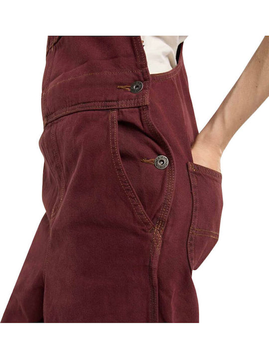De Damă Salopetă Burgundy