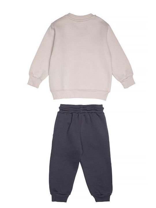 Kinder Sweatpants Set - Jogginganzug Ecru 2Stück