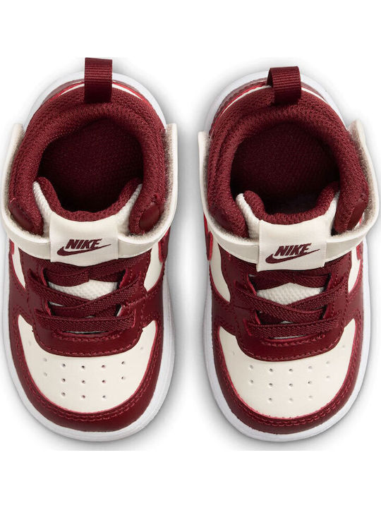 Nike Court Borough Mid 2 High Μπορντό
