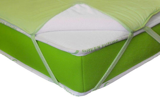 Green Future Wasserdicht Baby-Krippenmatratzenauflage Green Antibakteriell 70x140cm
