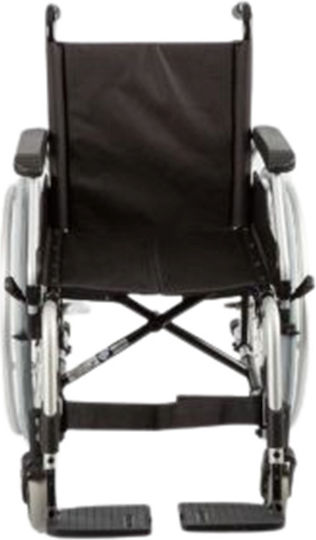 Wheel Αναπηρικό Αμαξίδιο 24" Πτυσσόμενο Ελαφρού Τύπου 43cm VARIO-43 Ασημί