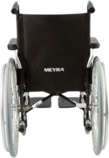 Wheel Αναπηρικό Αμαξίδιο 24" Πτυσσόμενο Ελαφρού Τύπου 43cm VARIO-43 Ασημί