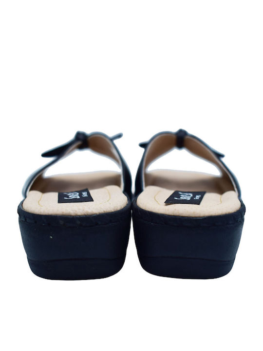 Anatomic Leather Women's Slippers Black