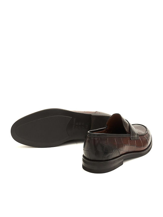Men's Leather Loafers Brown