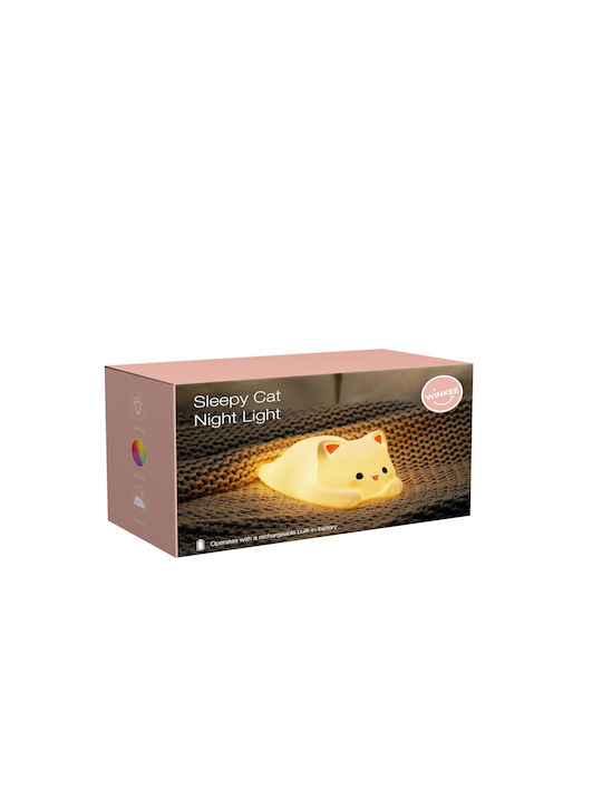 Winkee Kids Decorative Lamp White 15x8x7cm
