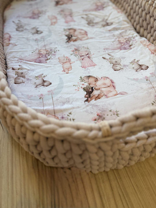 Grandes Suenos Baby Sheet Cradle Cotton 40x80cm