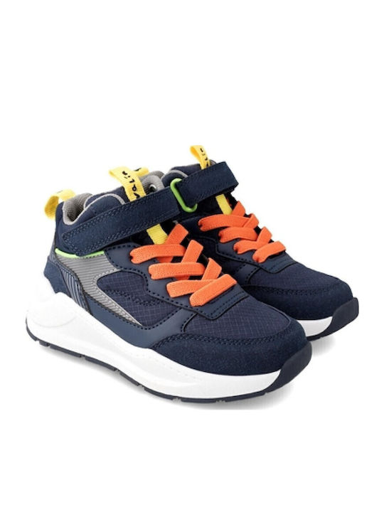 Παιδικά Sneakers με Σκρατς Μπλε