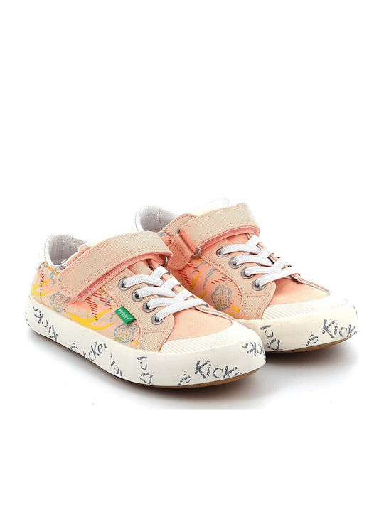 Gody Παιδικά Sneakers με Σκρατς Ροζ