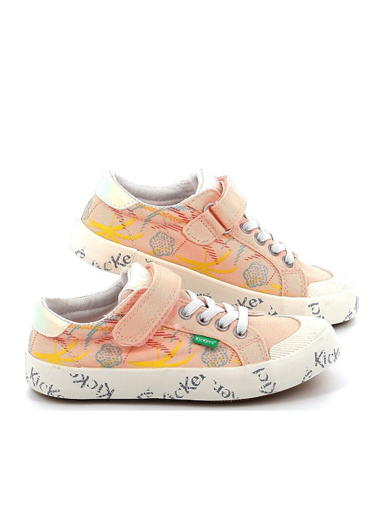 Gody Παιδικά Sneakers με Σκρατς Ροζ