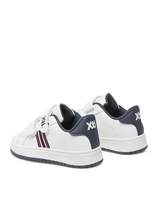 Kids Sneakers with Scratch White