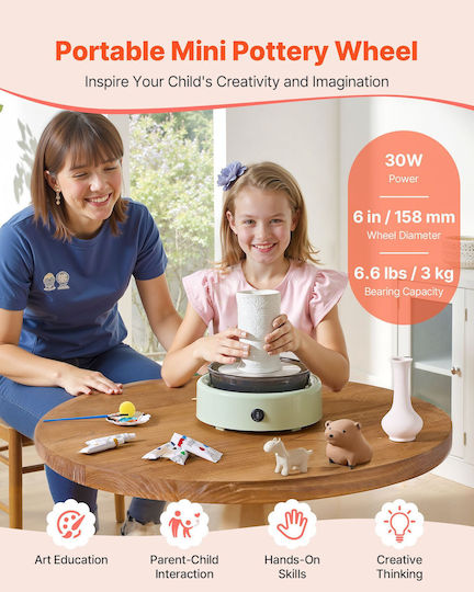 Vevor Modelling Clay Set for Kids Green