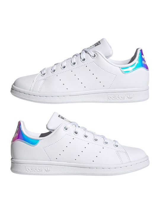 Stan Smith Stan Smith GS Kinder Sneakers Cloud White / Silver Metallic