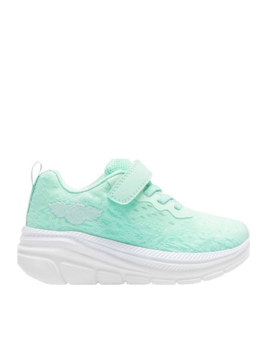 Agnese Παιδικά Sneakers με Σκρατς Τιρκουάζ