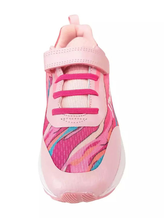 Παιδικά Sneakers με Σκρατς Ροζ