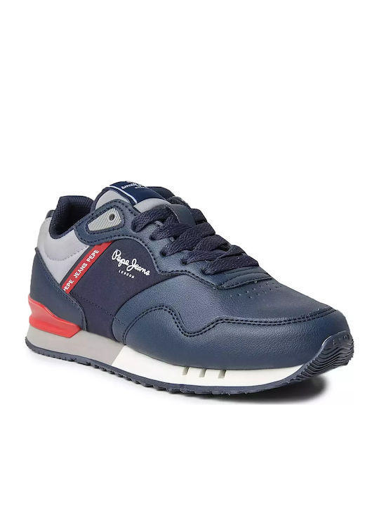 Pepe Jeans Παιδικά Sneakers Navy Μπλε
