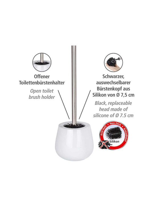 Wenko Set Accesorii Pentru Baie Ceramic Alb 2 Bucăți