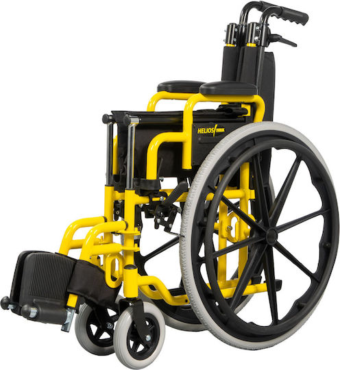 Mobiak Helios Kids Wheelchair 22" Folding Light Type 15cm 0815009 Yellow