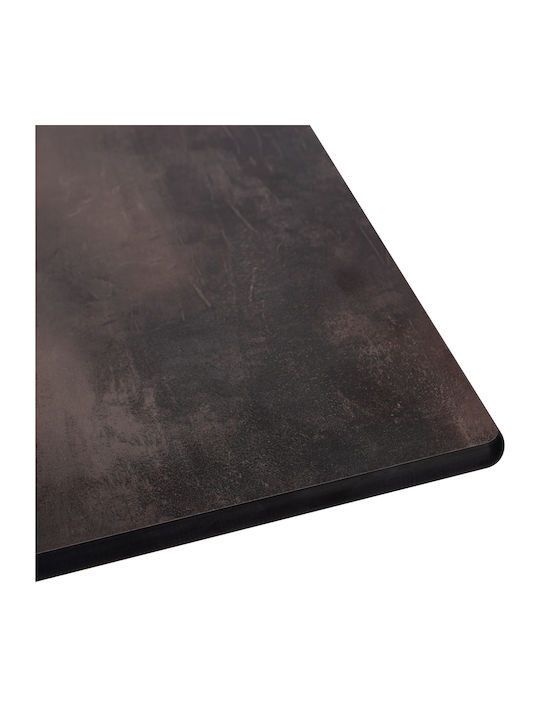 HomeMarkt FERNDALE Quadratisch Tischoberfläche aus Spanplatte Concrete 69x69x12cm HM5838.25 1Stück